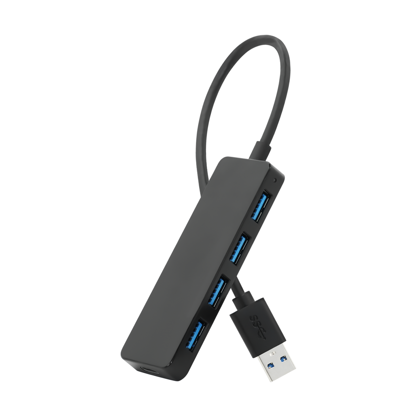 USB 3.0 Hub, 4 Port USB Hub Splitter Ultra-Slim, Portable USB Adapter Mini Multiport Expander for Desktop, Laptop, Xbox, Flash Drive, HDD, Console, Printer, PC, Keyboards, HP, Dell