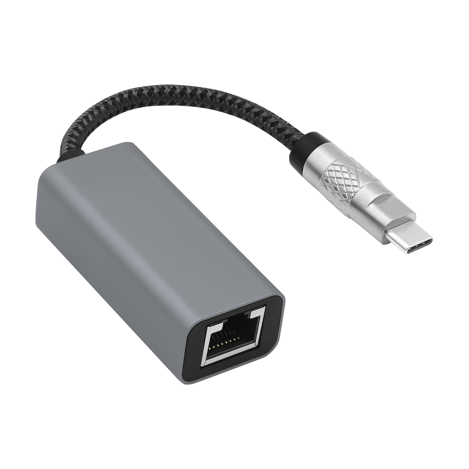 USB Type C to Gigabit Ethernet Adapter HUB Compact Wired Networking for Laptops & Tablets