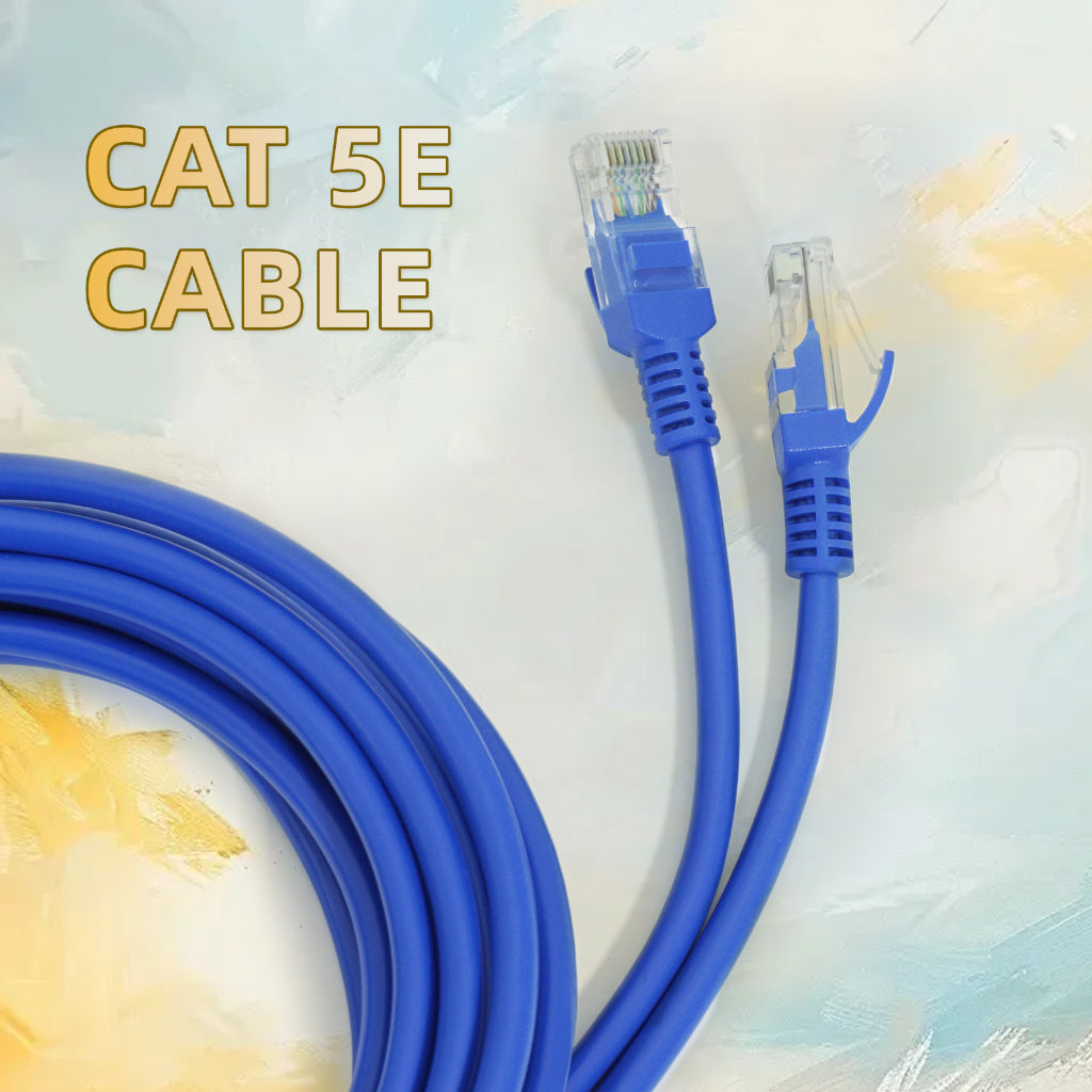 Cat5E Patch Cables 1000Mbps LAN Cable, Cables Direct Online Cat5E Ethernet Patch Cable, 100MHz, PC/Laptop/Modem/Router, Blue