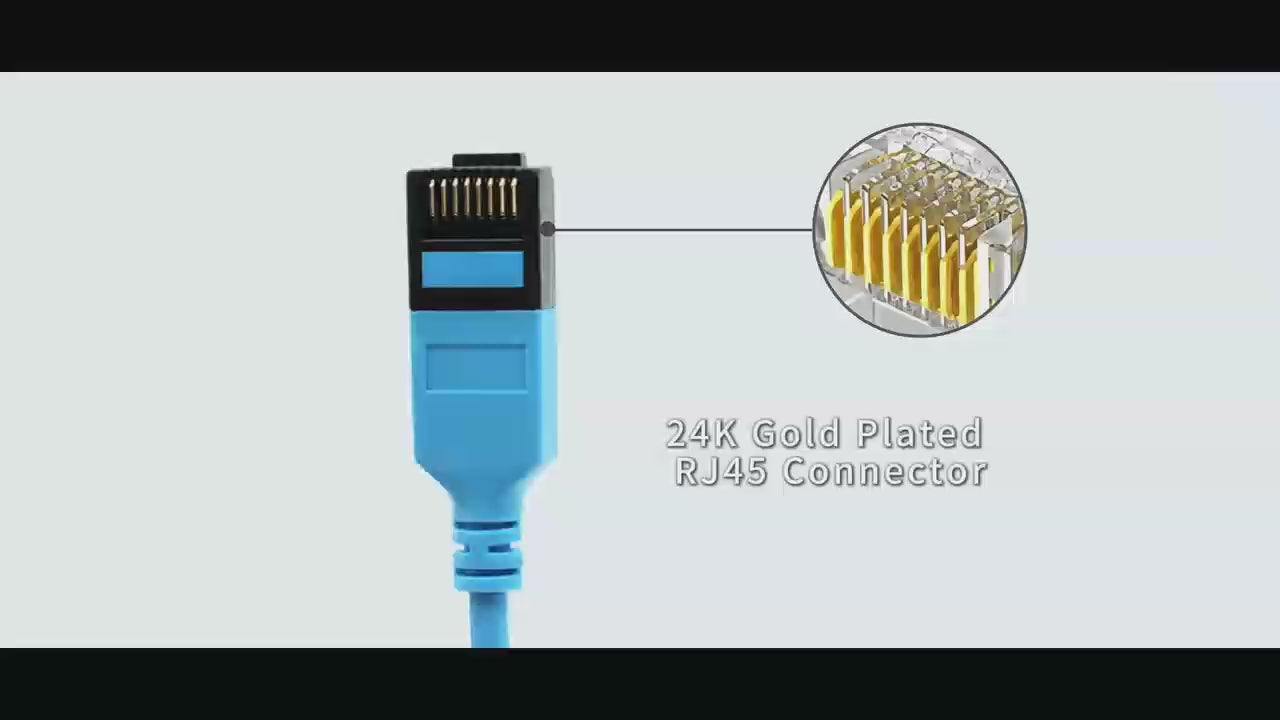 Cat6a Ethernet Cable Slim Outdoor&Indoor, 32AWG Pure Copper Cat6 Internet Cable for Waterproof & Direct Burial, Flexible Ethernet Cable 10G 500MHZ, Cat 6A Network cable for PC /Router/Modem